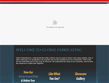 Tablet Screenshot of gfabricating.com